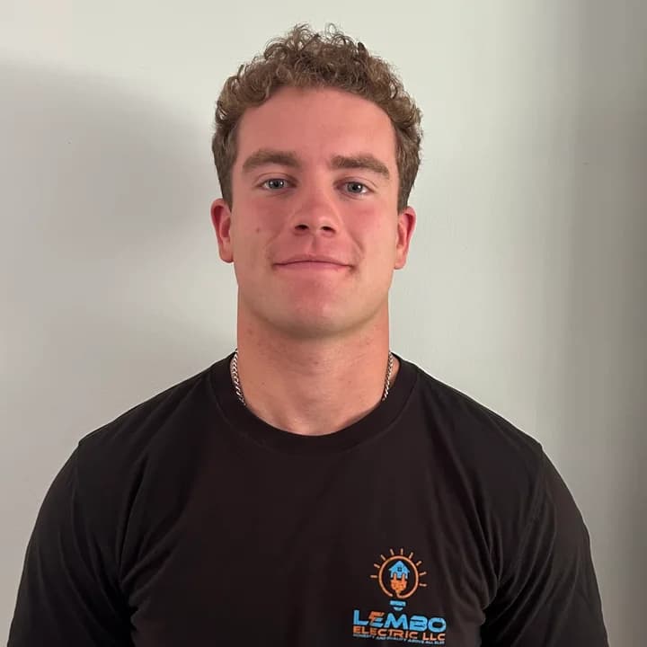 A headshot of Ryan, apprentice electrician at Lembo Electric.